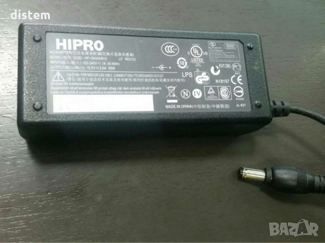 Зарядно за лаптоп HP Slim HP-OK065B13