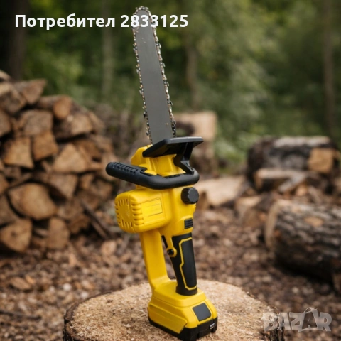 Комплект акумулаторна резачка 30см с маслен филтър и дисплей 36V8A, снимка 3 - Градински инструменти - 53879137