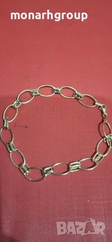 Златна гривна/585/, снимка 4 - Гривни - 56153613