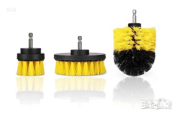 Четки за джанти, Комплект четки за почистване, снимка 3 - Аксесоари и консумативи - 31884205