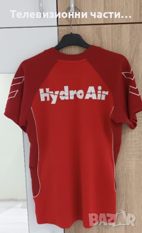 Футболна тениска фланелка на Дания Denmark Hummel RN NO. 104932 датски национален отбор размер S, снимка 2 - Тениски - 52145612