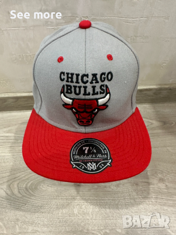 CHICAGO Bulls NBA Mitchell&Ness шапка, снимка 2 - Шапки - 44639888