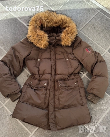 Страхотно яке с голям пух лисица