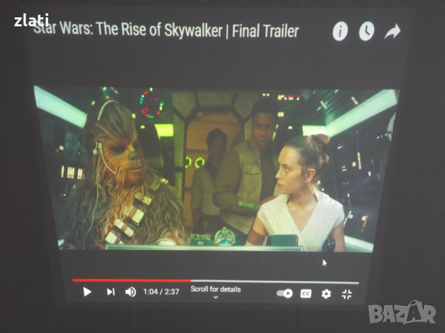 Продавам проектор Sony VPL-EX7 3LCD лампа 382 часа с лек проблем в картината, снимка 7 - Плейъри, домашно кино, прожектори - 35100273