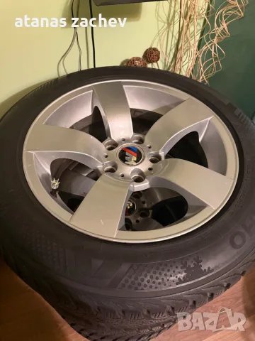 Гуми с Джанти! Топ състояние BMW E60