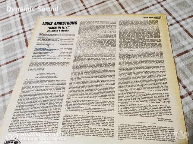 Грамофонна плоча  LOUIS ARMSTRONG - 18лв - NM/VG, снимка 3 - Грамофонни плочи - 51465700
