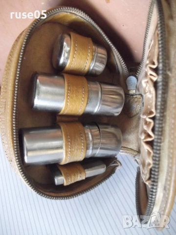 Несесер за бръснене в кожен калъф от соца, снимка 6 - Други - 51787202