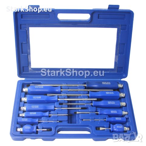  Комплект ударни отвертки 12 части Mar Pol , снимка 4 - Отвертки - 40435948