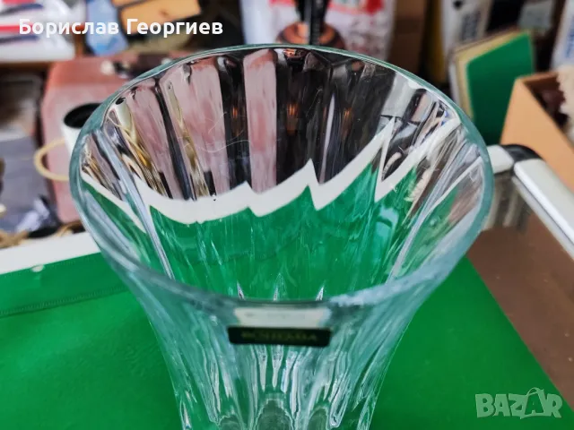 Ваза Bohemia Crystalite, снимка 2 - Вази - 49491546
