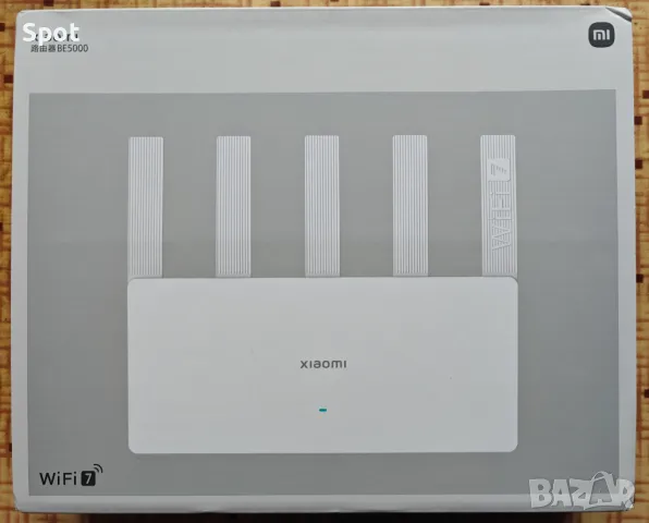 Рутер Xiaomi BE5000 WiFI 7, снимка 1