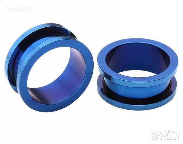 25мм флешове от медицинска стомана 316L, снимка 2 - Обеци - 30403259