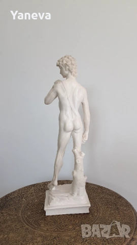 Статуетка от Италия , „Давид“ на Микеланджело . , снимка 2 - Статуетки - 53973063