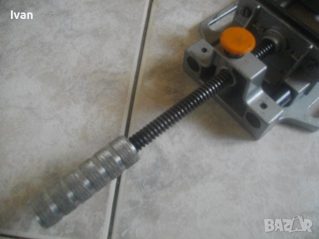 Машинно менгеме немско BESSEY със 2 стяги Менгеме самоделно от дуралуминий, снимка 6 - Менгемета - 37354117