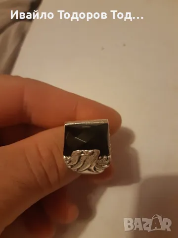 Уникален сребърен пръстен ръчна изработка 