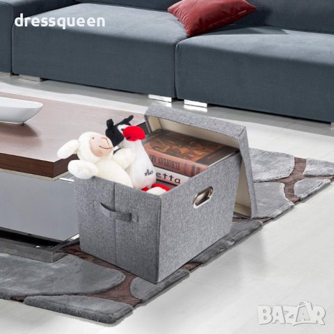 4033 Сива кутия за съхранение, снимка 5 - Други стоки за дома - 42167938
