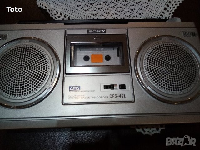 Sony CFS 47L, снимка 2 - Радиокасетофони, транзистори - 42782344