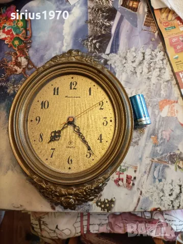 съветски кварцов часовник работещ, снимка 1