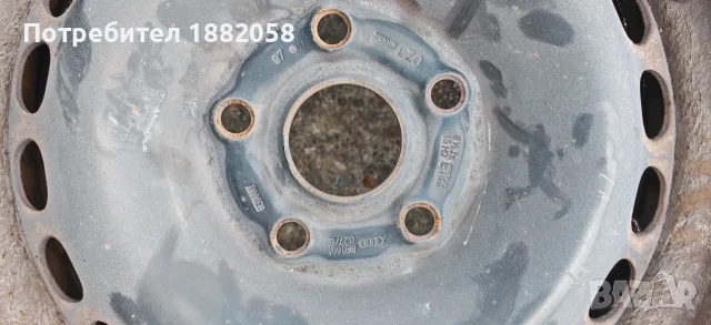 Железни Джанти 15" Audi, Volkswagen 5x112, снимка 3 - Гуми и джанти - 56259482