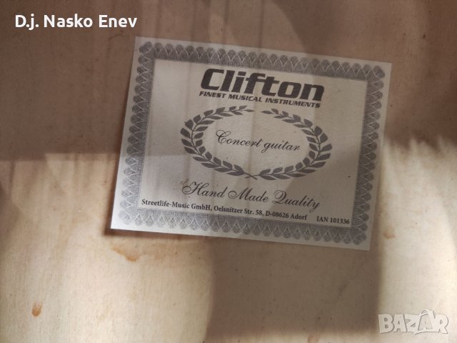 Clifton A series Classical Guitar CL1 4/4 - Класическа китара за начинаещи /отлична/, снимка 12 - Китари - 38080664