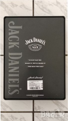 Тенекиена кутия от уиски JACK DANIEL'S. , снимка 3 - Колекции - 39229884