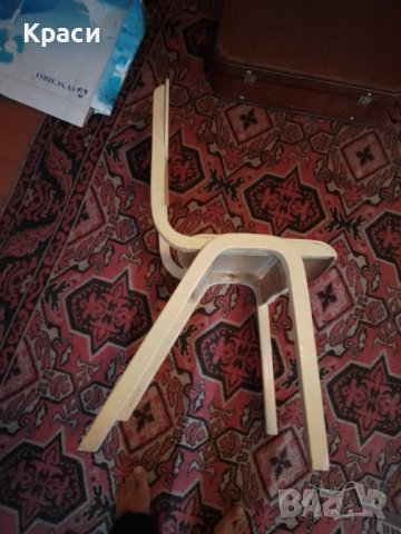 Столове бели и кафяви , снимка 4 - Столове - 37736109