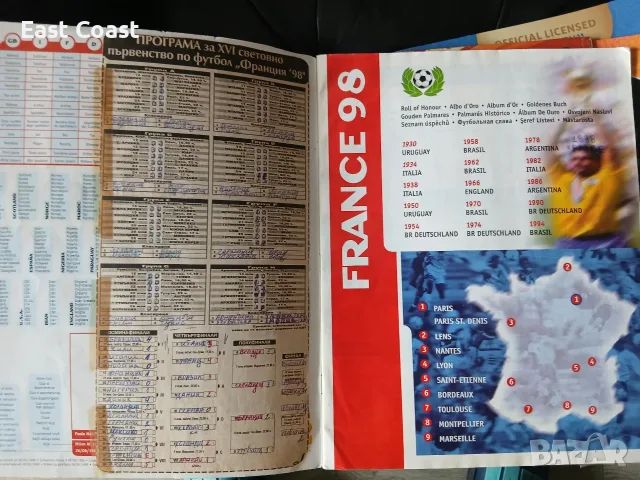 Лот празни и частично попълнени албуми Panini и DS, снимка 12 - Колекции - 56222131
