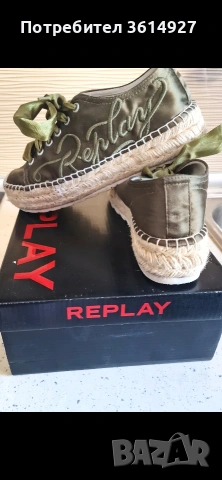 Оригинални кецове REPLAY No 36, снимка 2 - Маратонки - 54219716