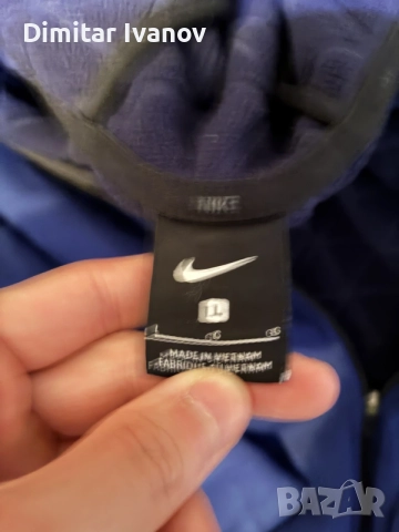 Nike therma мъжко горнище , снимка 2 - Спортни дрехи, екипи - 56160099