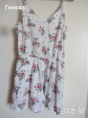 Дамски гащеризон с къси панталонки+пола подарък, снимка 1