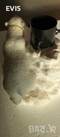 Стойка за коледна елха – декоративна с полярна мечка , снимка 3 - Други - 51908508