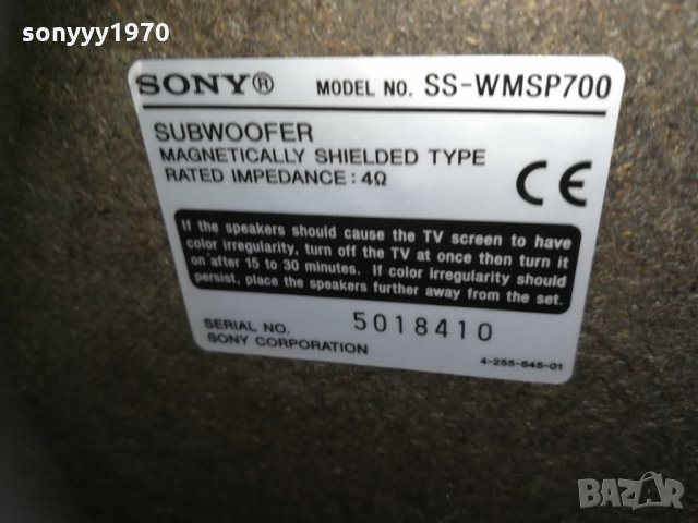 sony-пасивен буфер+5 колони 1301210901, снимка 15 - Тонколони - 31404569