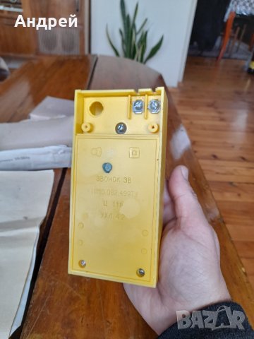 Стар електрически звънец Чаджей, снимка 4 - Други ценни предмети - 35201726