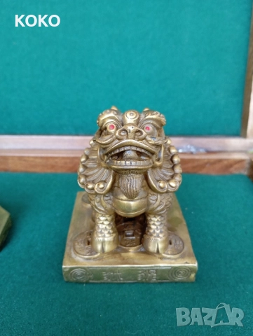 Китайски Фу Кучета ,и Китайска Трикрака Жаба , снимка 2 - Антикварни и старинни предмети - 51952776