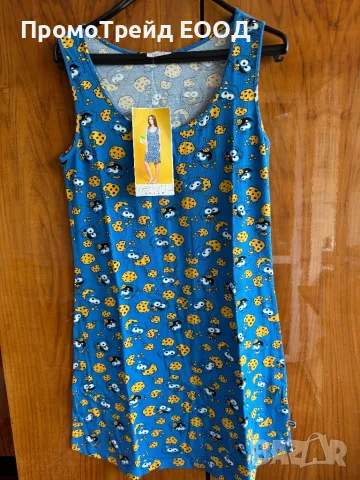 Нова дамска нощница M Виенетта Vienetta потник Широка презрамка