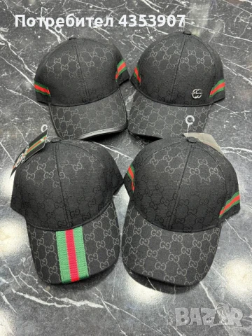 GUCCI gucci шапка с козирка, снимка 6 - Шапки - 50493234