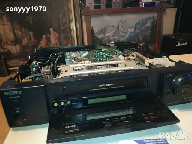 SONY SLV-E80 HIFI STEREO VIDEO ЗА РЕМОНТ ЧАСТИ 3004231003, снимка 5 - Плейъри, домашно кино, прожектори - 40533756