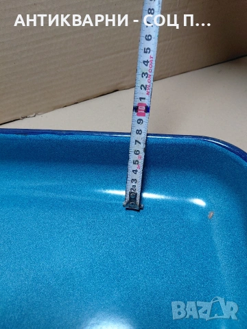 Соц Стара Емалйрана Тава. НОМЕР 218., снимка 14 - Антикварни и старинни предмети - 54347573