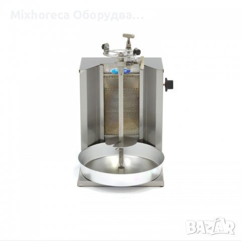 Грил за дюнер за дома, с 1 реотан - Ръчно въртене за 10 кг. месо, снимка 2 - Обзавеждане на кухня - 38407049