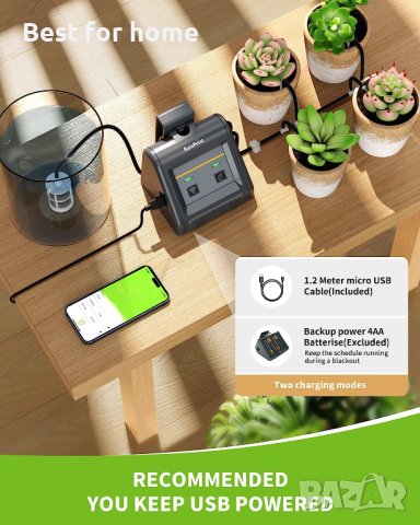 Автоматична WiFi система за напояване RAINPOINT WiFi, снимка 3 - Напояване - 42466864