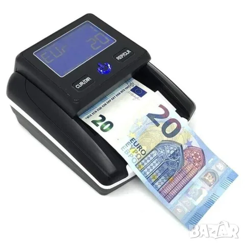 Автоматичен детектор за банкноти EUR и USD, снимка 2 - Аксесоари и консумативи - 55863852