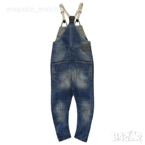 ДАМСКИ ДЪНКОВ ГАЩЕРИЗОН - G-STAR RAW A CROTCH SALOPETTE; размер: XS, снимка 3 - Гащеризони - 31289682