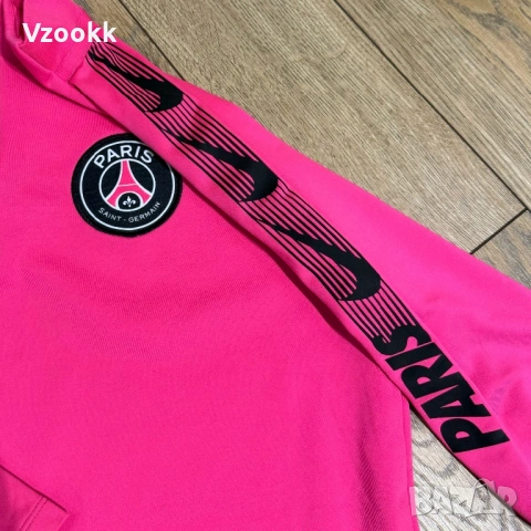 Мъжка блуза Nike x PSG | S размер, снимка 4 - Блузи - 53226130