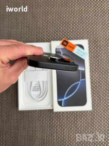 100% Батерия🔋 ❗️ iPhone 16 Pro ❗️Лизинг от 30€/мес ❗️Black Titanium 128Gb - черен / като нов! , снимка 8 - Apple iPhone - 55832745