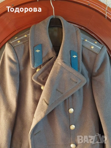 СССР-военен шинел и куртка,50те-60те год., снимка 4 - Антикварни и старинни предмети - 51908766