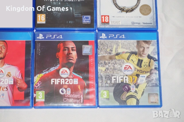 Игри за PS4 Final Fantasy XV/W2K19/W2K15/Hidden Agenda/The Elder Scrolls/FIFA 20/FIFA 17 , снимка 5 - Игри за PlayStation - 54101472