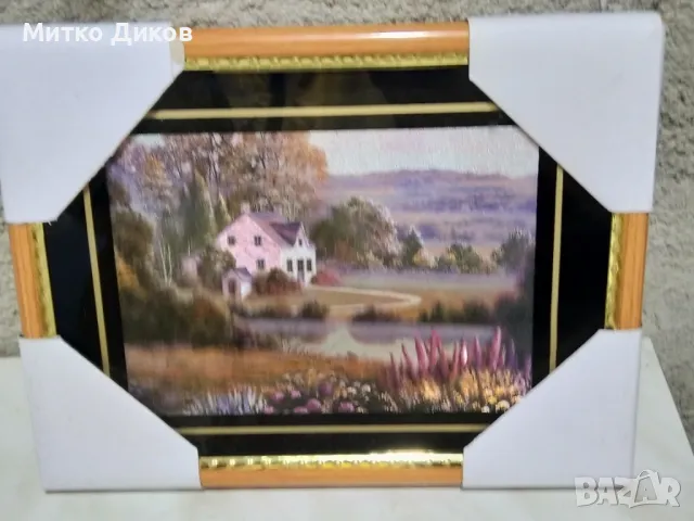 Картина 3 D пейзаж нови 3 броя 24х18см, снимка 7 - Картини - 50113309