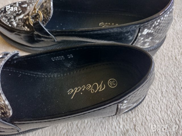 Дамски мокасини (лоуфъри) на марката Weide, снимка 5 - Дамски елегантни обувки - 36752244