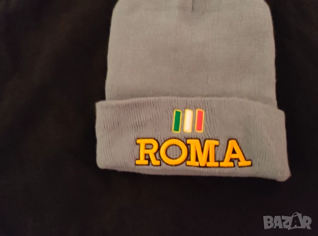 Зимна шапка AS ROMA (Рома), снимка 2 - Фен артикули - 52968230