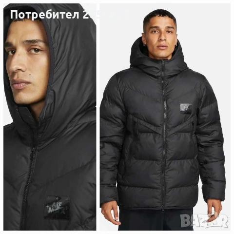 Мъжко зимно яке Nike , снимка 5 - Якета - 53180803