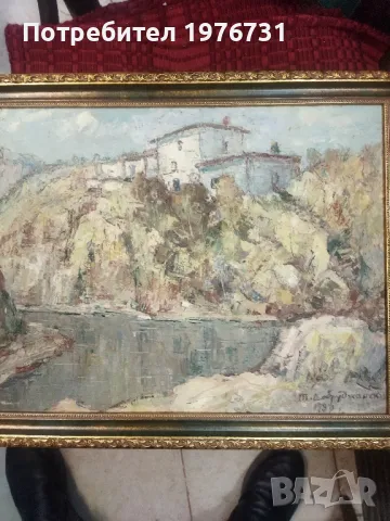 Картина на Българския класик Тодор Добруджански , снимка 2 - Картини - 49534811